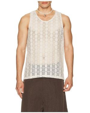 Bather Lattice Tank Top - Multicolour