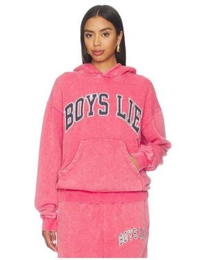 Boys Lie Game Changer Racer Hoodie - Pink