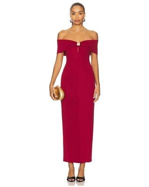 superdown Blake Off Shoulder Gown - Red