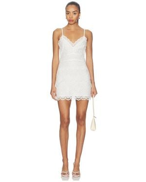 LoveShackFancy Peppy Dress - White