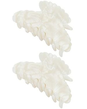 Loeffler Randall Haarspange Yuri - Weiß