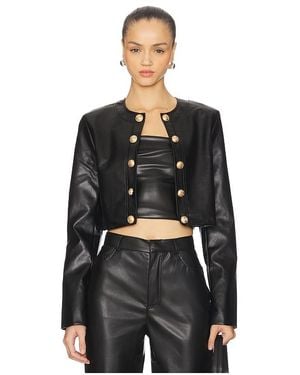Lioness Amelie Cropped Jacket - Black