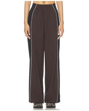 ROTATE BIRGER CHRISTENSEN Crispy Woven Pant - Brown