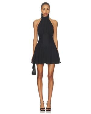 MORE TO COME Martina Mini Dress - Black