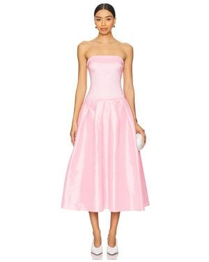 MORE TO COME Cambria Strapless Dress - Pink