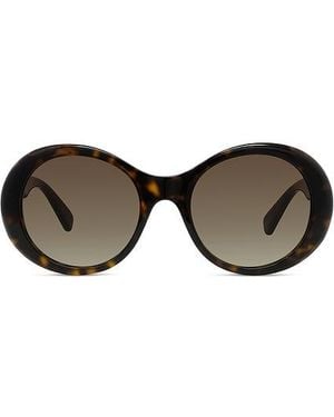 Stella McCartney LUNETTES DE SOLEIL FALABELLA en Chocolate. - Multicolore