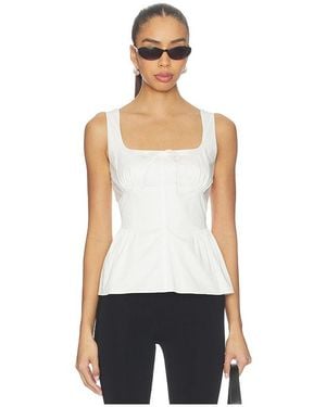Elodie the Label Halen Top - White