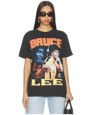 The Forecast Agency Jumpsuit Bruce Lee Tee - Black