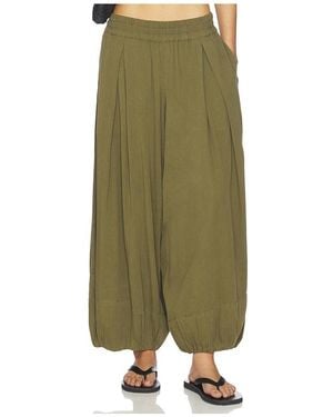 Free People Moonflower Ballon Pant - Green