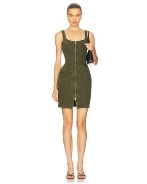 L'Agence Jaxyn Corset Zip Dress - Mehrfarbig