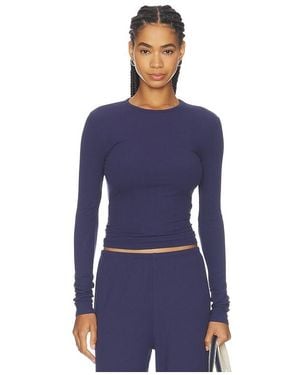 ALL THE WAYS Airlea Long Sleeve Top - Blue