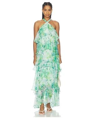 Astr Daiga Dress - Green