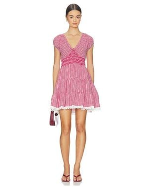 Saylor Vestido Asterid En Talla (También En S, Xs, M) - Rosa