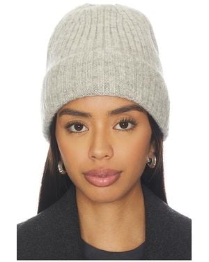 Hat Attack Key Beanie - White