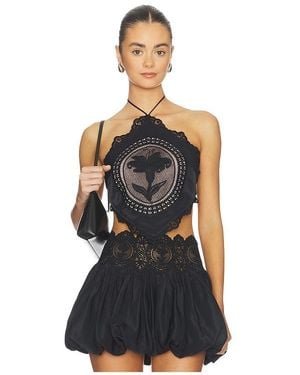 retroféte Summer Top - Blue