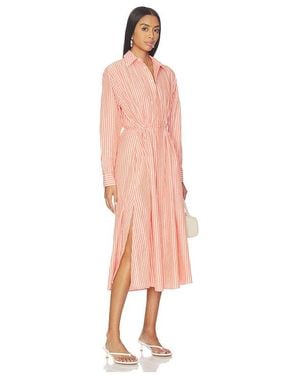 Polo Ralph Lauren Collared Long Sleeve Dress - Multicolour