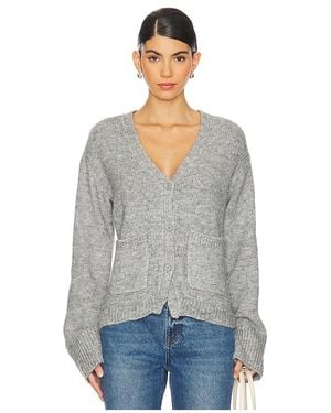 Steve Madden Cárdigan Odelia En Color Plateado Metálico Talla En - Gris