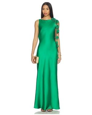 chinese dress ladies Runaway the Label Stephanie One Shoulder Maxi Dress - Black