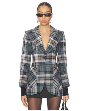Smythe Blazer Birkin Con Puños De Canalé En Color Azul Talla (También En 6) - Multicolor