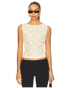 L'academie Ayden Top En Color Ivory Talla (También En S) - Multicolor