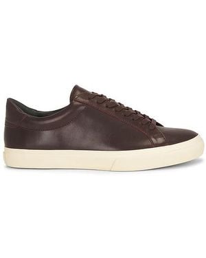 Vince Fulton Leather Sneaker - Brown