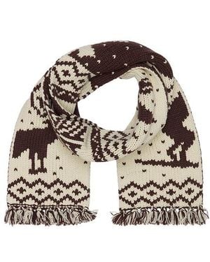 Beams Plus Schal - Schwarz