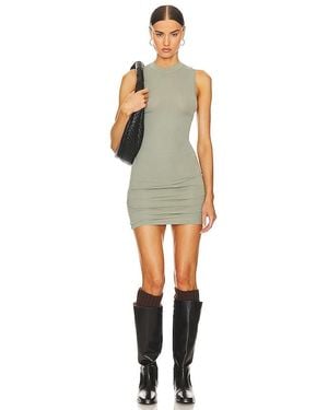 Helsa Jersey Mock Neck Mini ドレス - マルチカラー