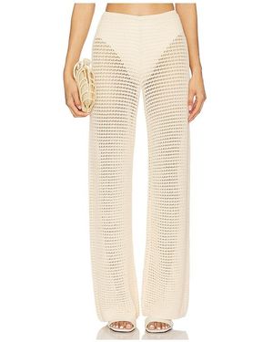 Devon Windsor Tara Pant - White