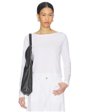 PERFECTWHITETEE Drop Shoulder Long Sleeve - White