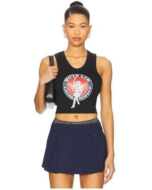 Boys Lie Later Cowboy Randy Tank - Blue
