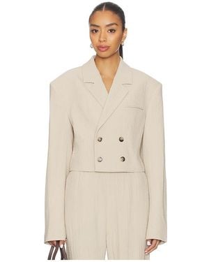 Nanushka Rony Blazer - Natural