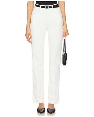 GOOD AMERICAN Good Icon Straight Jeans - White