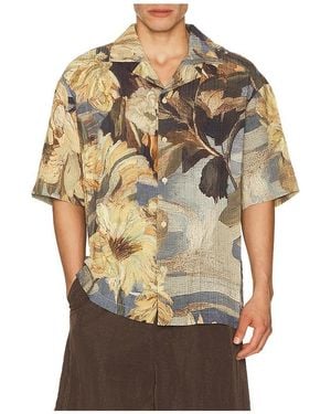 Cult Gaia Ros Shirt - Natural
