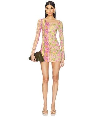 Spell Goldie Shimmer Mini Dress - Multicolour