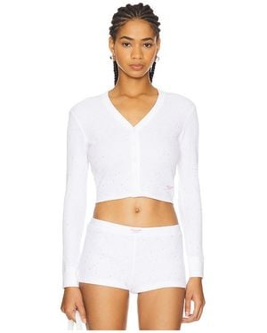 Alexander Wang Cárdigan En Color Blanco Talla (También En S)