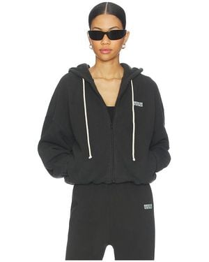 American Vintage Izubird Zip Up Hoodie - Black
