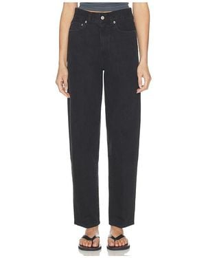 Agolde 80S High Rise Vintage Taper Jean - Black