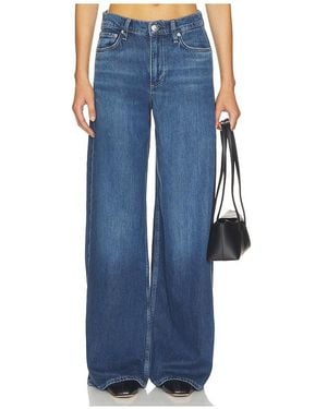 Rag & Bone Featherweight Sofie Full Wide Jeans - Blue