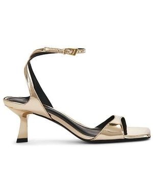 SCHUTZ SHOES Ciara Mid Sandal - White