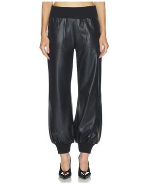 Norma Kamali Joggpants Puff Jog Pant - Schwarz