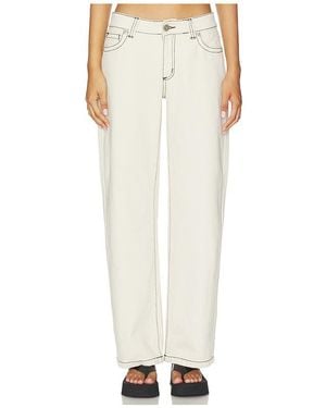 A.Brand 99 Baggy Jeans - White