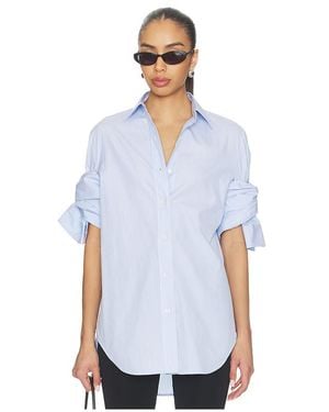 Monse Camisa Knotted Sleeve En Color Baby, Talla (También En 4, 6, 8) - Blanco