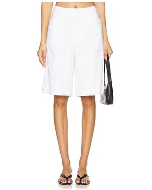 Rag & Bone Boyfriend-Shorts Banks - Weiß