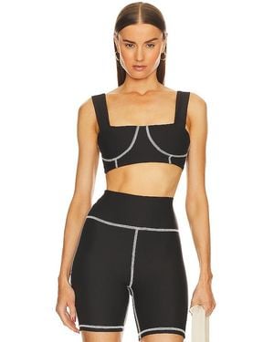 WeWoreWhat Corset Bra Top - Black