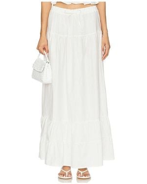 Peixoto Riley Maxi Skirt - White
