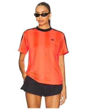 adidas Originals Jacquard Tシャツ - オレンジ