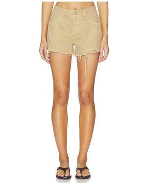 Free People Now Or Never Denim Short - Neutro