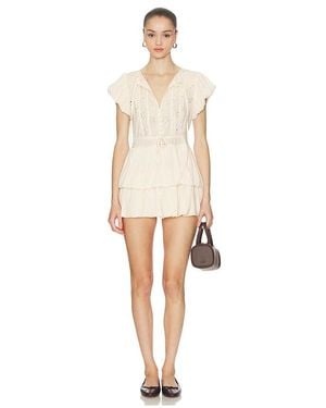 Amelie Teje Kleid Chimi Mini - Natur