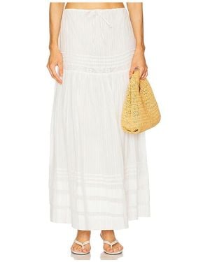 LSPACE Reia Skirt - White
