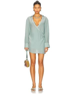 SIR. Fresca Shirt Dress - Blue
